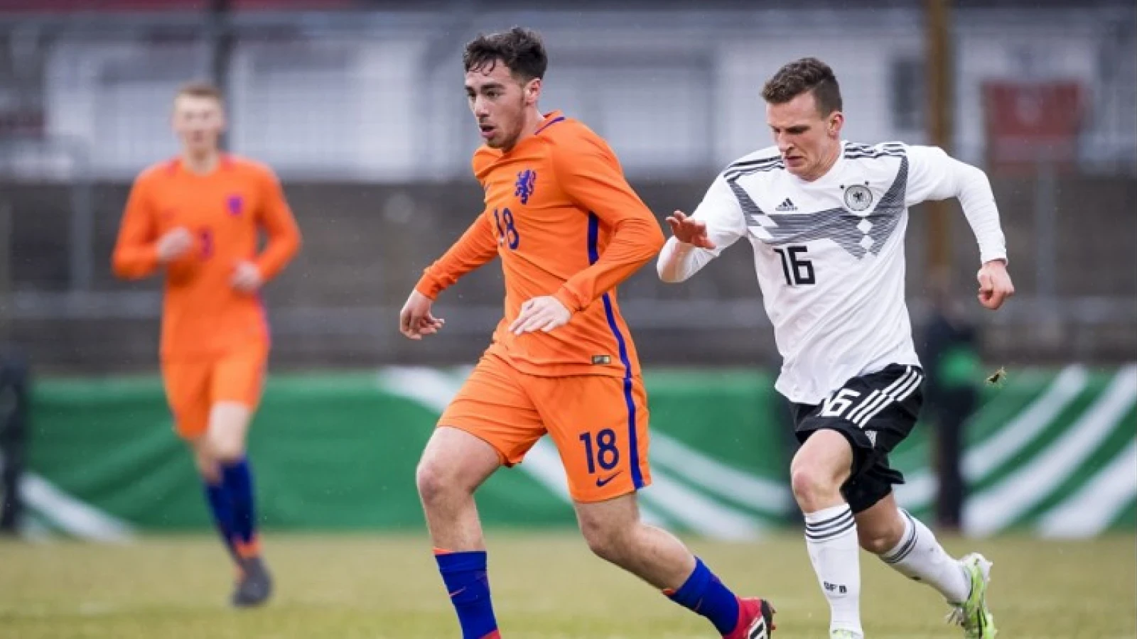 Feyenoorder enige doelpuntenmaker in kansloze nederlaag Oranje O19 tegen Duitsland 