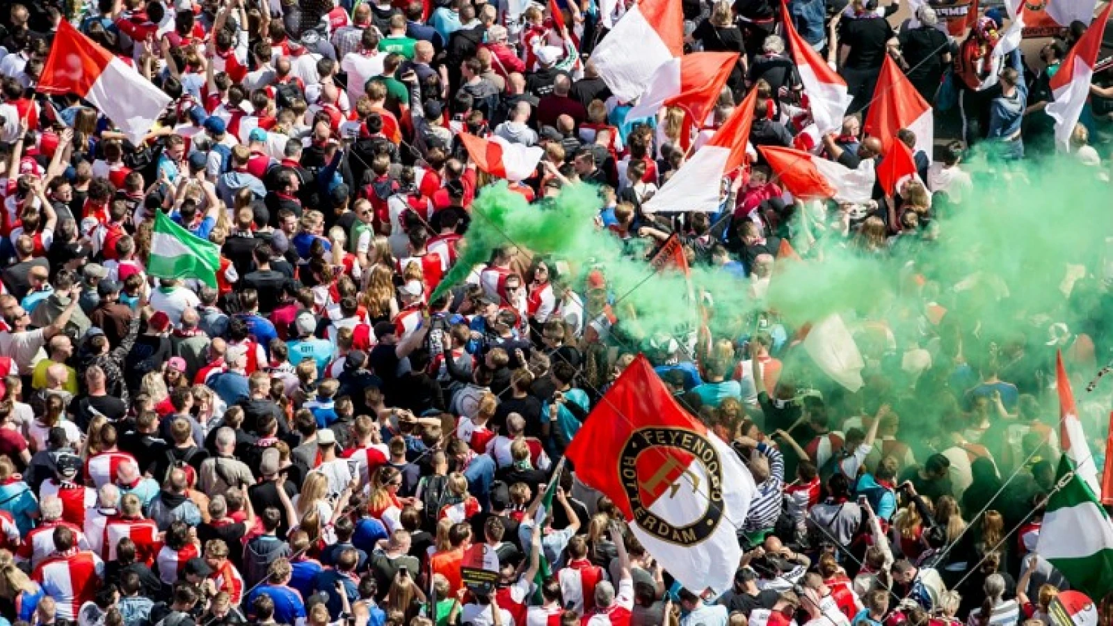 LET OP | Geen kaarten meer voor Feyenoordevenementen in de stad