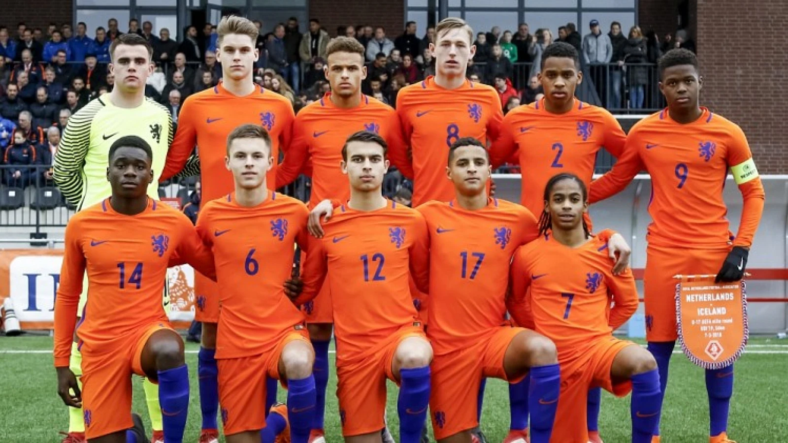 Selectie voor EK Oranje Onder 17 bevat vijf Feyenoorders