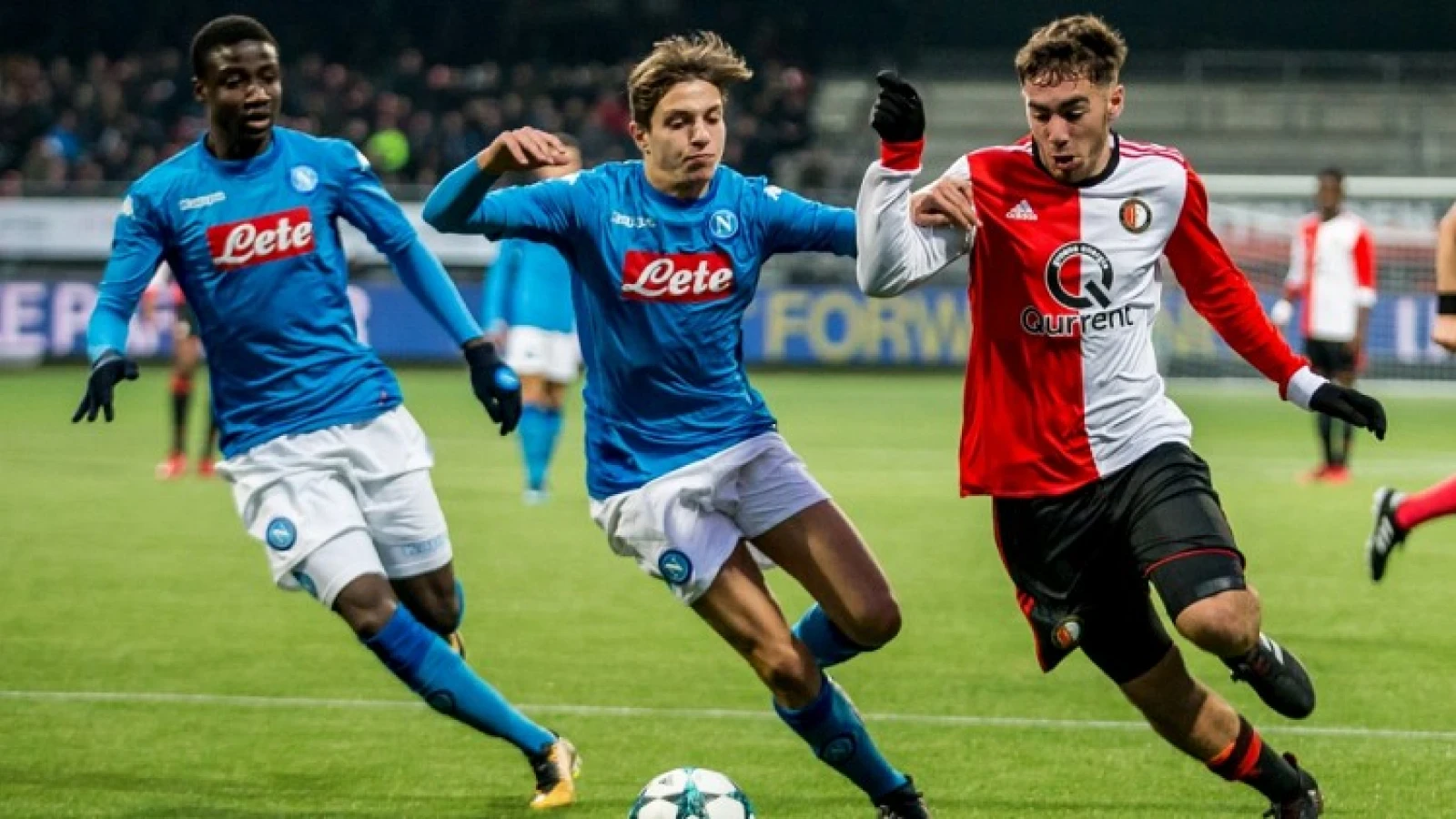 Talentvolle jeugdspeler mag zich bewijzen bij Feyenoord