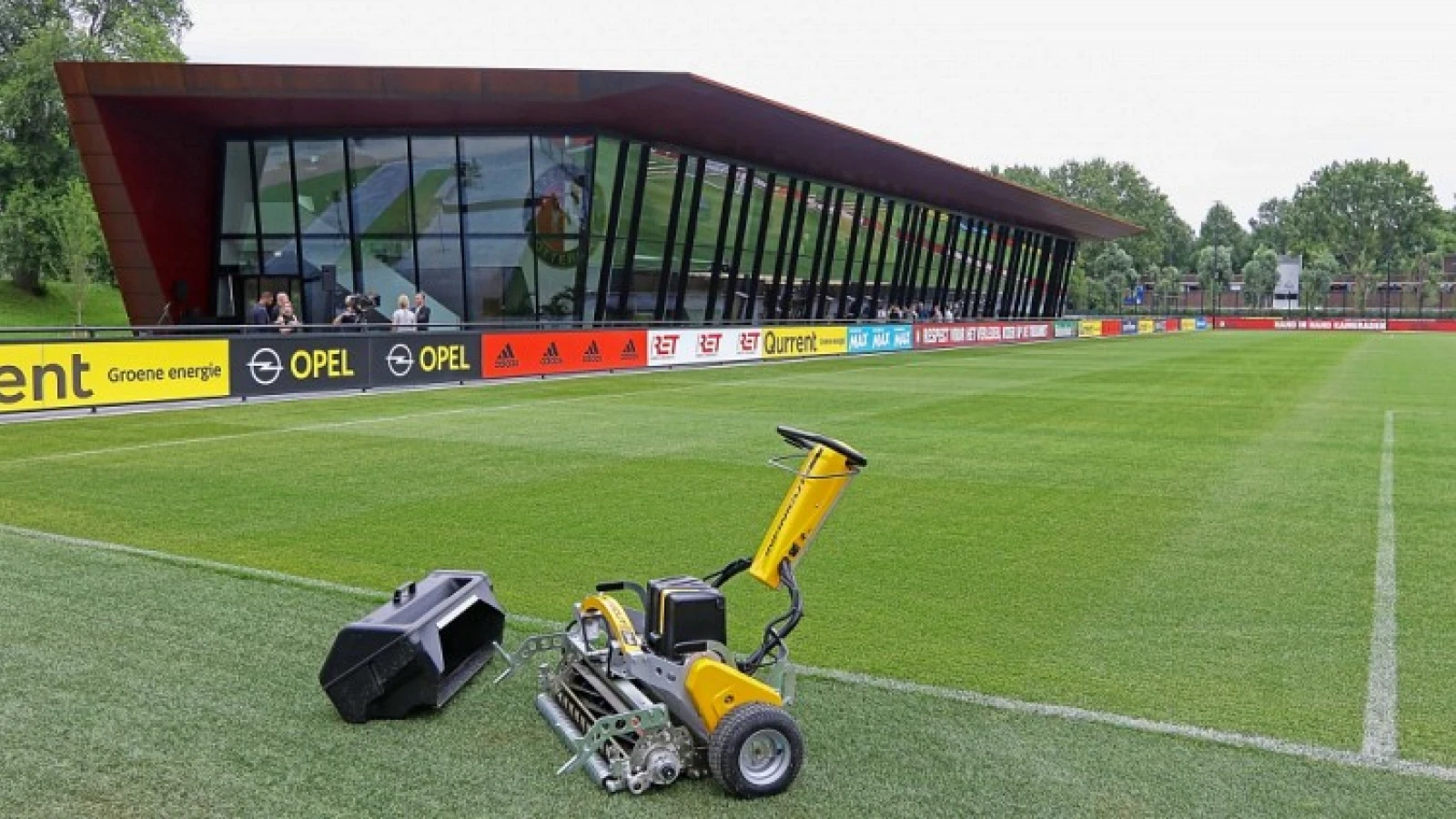 FOTO'S | Eerste openbare training op trainingscomplex 1908