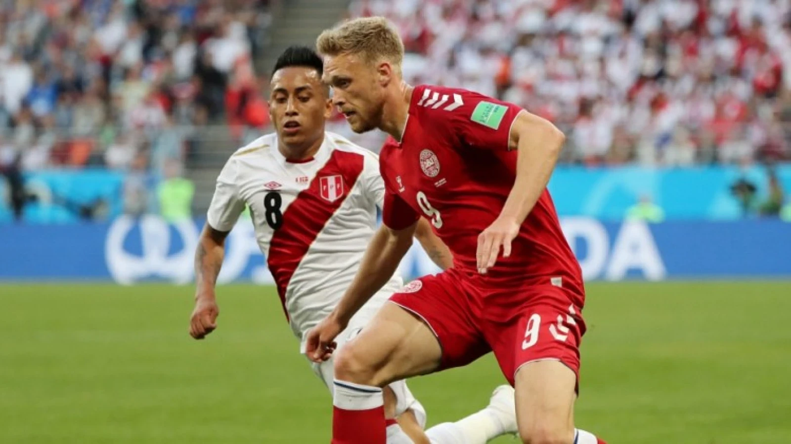 Nicolai Jørgensen na penalty's uitgeschakeld op het WK
