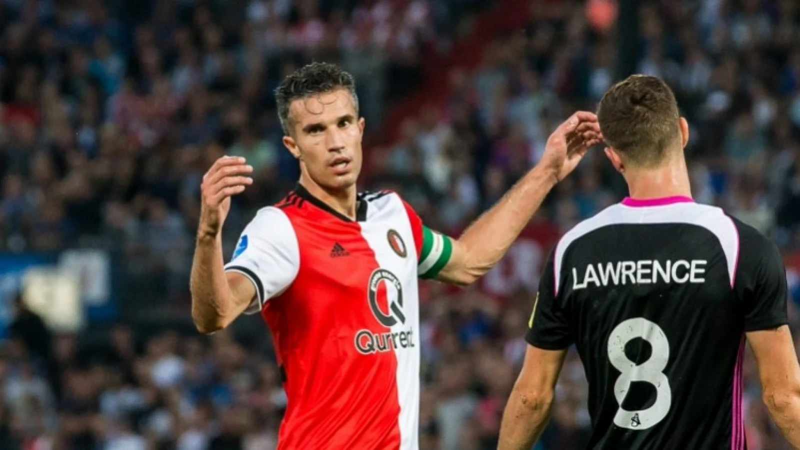 Van Persie: 'Ik heb er wel vier of vijf gehad en dan moeten ze erin'