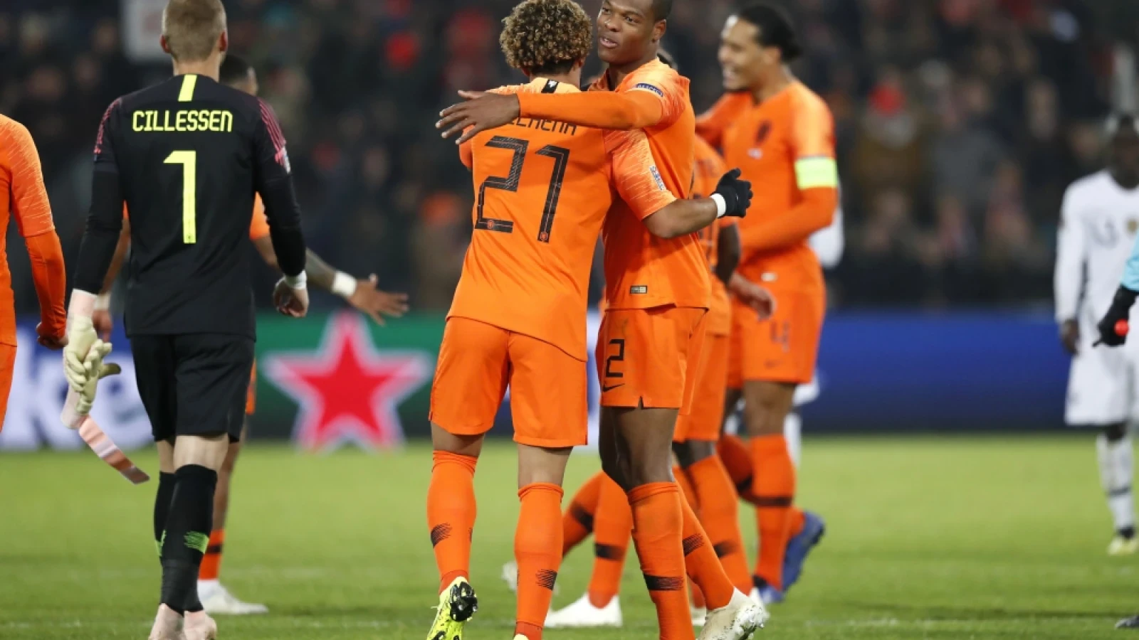 Opstelling | Oranje op volle oorlogssterkte tegen Duitsland