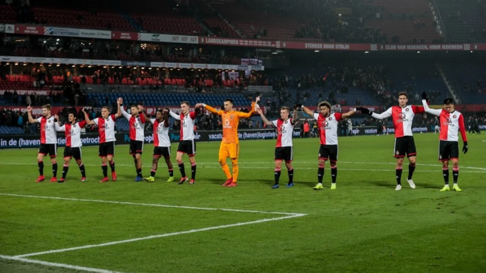 Vertrouwen in Feyenoord: 'Ze spelen in De Kuip, onderschat dat niet'