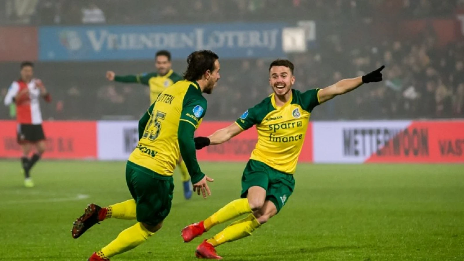 Machteloos Feyenoord in eigen huis onderuit tegen Fortuna Sittard