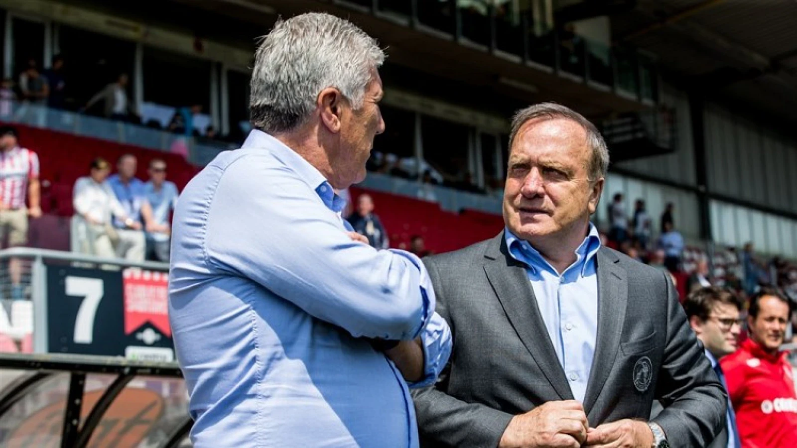 'Het lijkt me niet realistisch dat Dick Advocaat naar Feyenoord gaat'