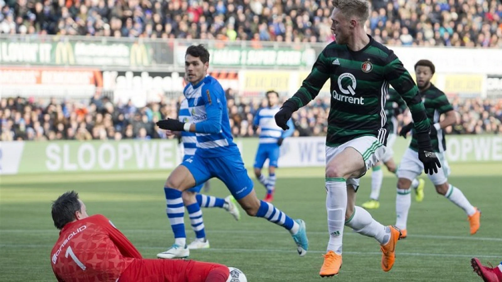Feiten en cijfers: PEC Zwolle vs Feyenoord