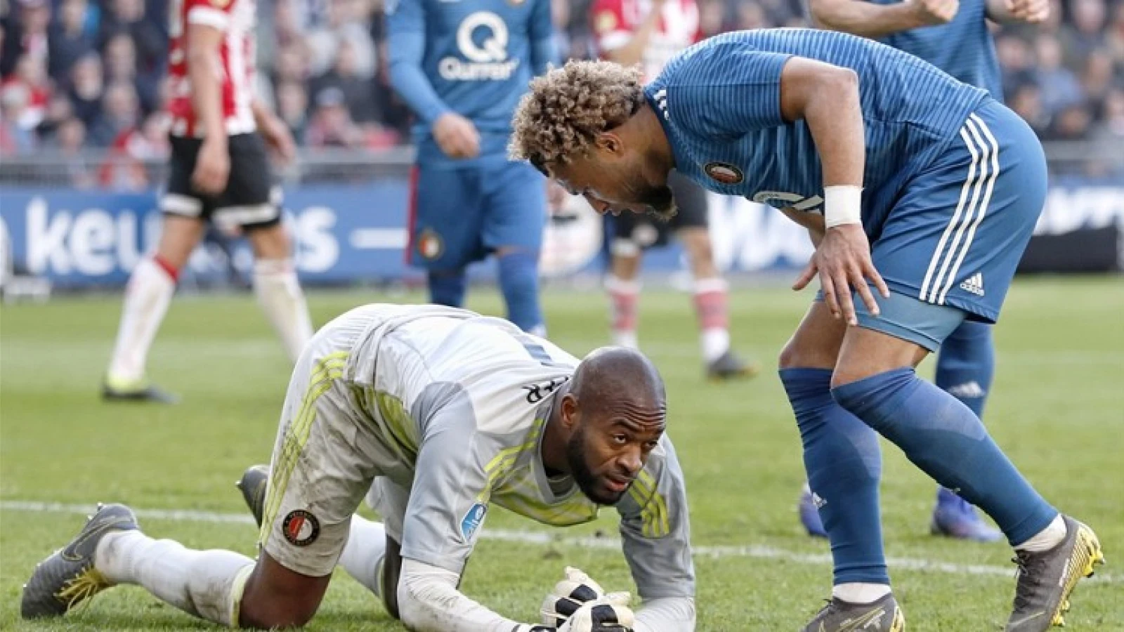 'Vermeer redt Feyenoord, Clasie roemt team'