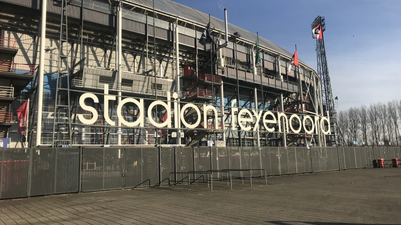 Feyenoord krijgt in het nieuwe stadion de beste zichtlijnen van de wereld