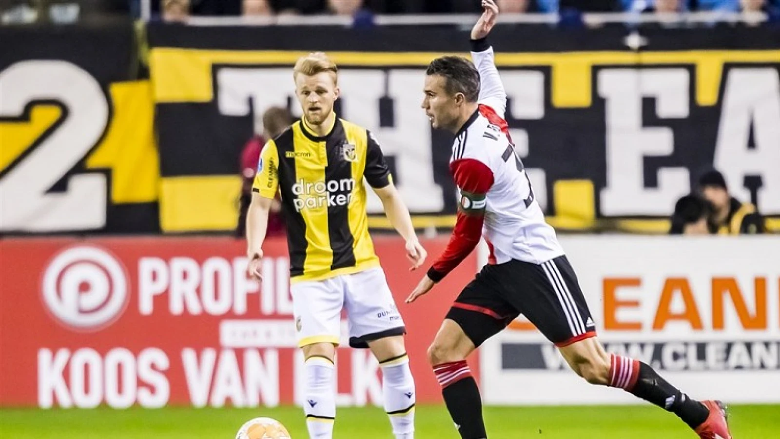 Feyenoord speelt gelijk tegen Vitesse