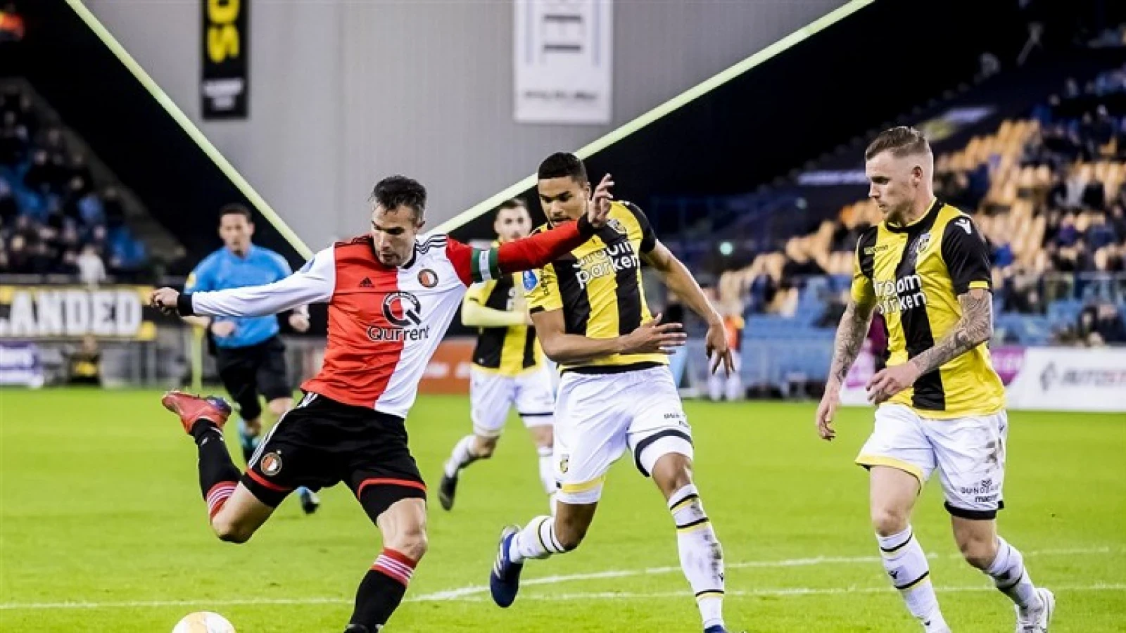 STAND | Feyenoord speelt gelijk in Arnhem, gat met AZ blijft onveranderd