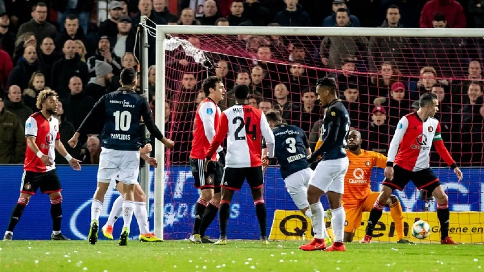 Slecht Feyenoord verliest in De Kuip van Willem II