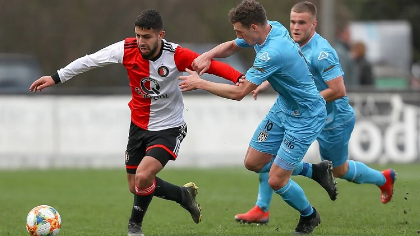 Jong Feyenoord tegen Jong FC Emmen op Varkenoord