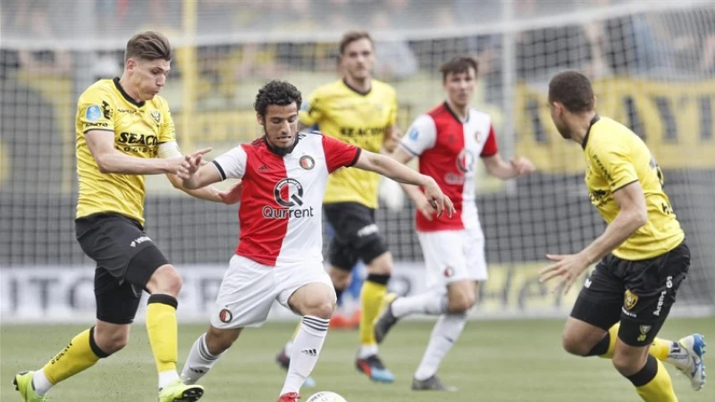 Fans VVV-Venlo woest op Feyenoord