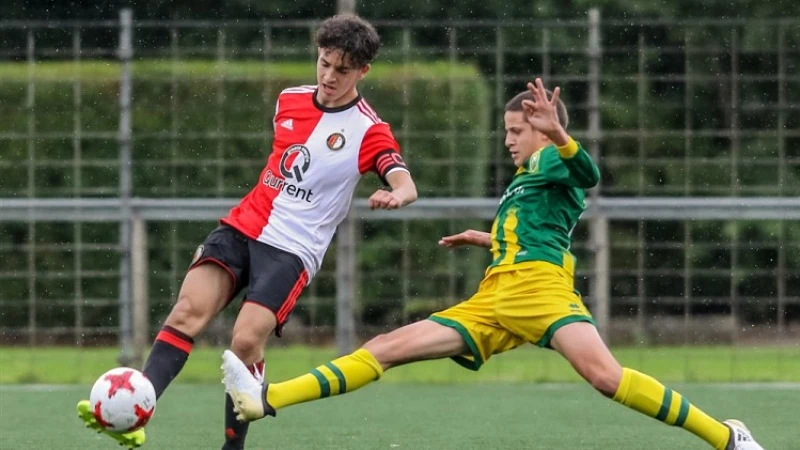Abdel Belarbi tekent eerste profcontract bij Feyenoord
