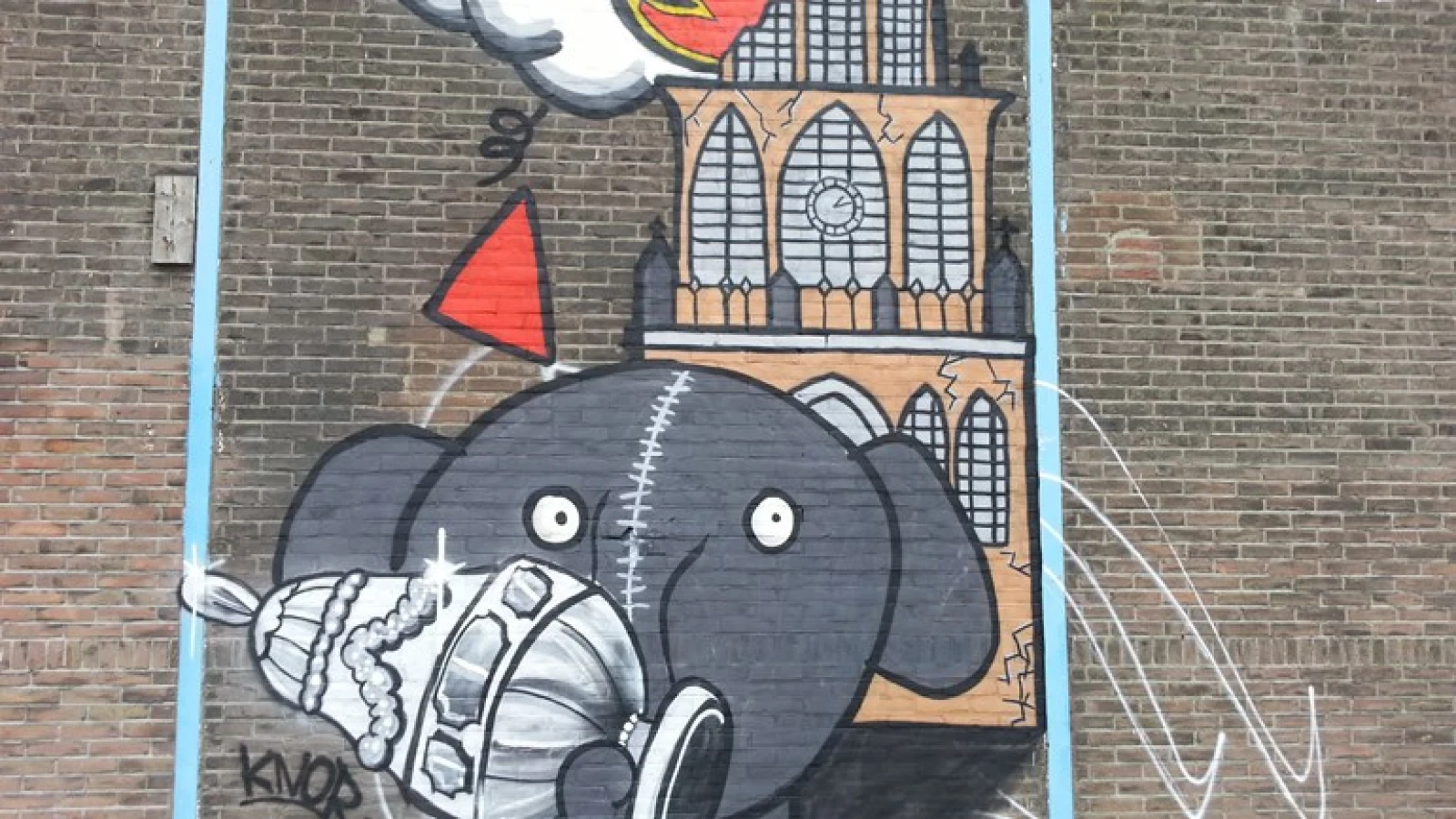 'Graffiti-oorlog' tussen Feyenoord en Utrechtsupporters in aanloop naar finale