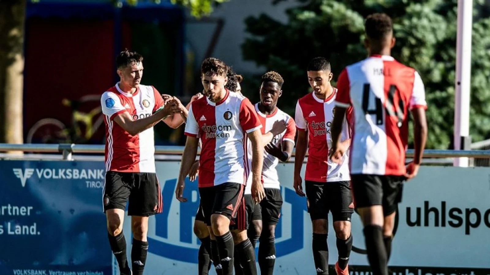 Oefenwedstrijd tussen Feyenoord en Panathinaikos live uitgezonden