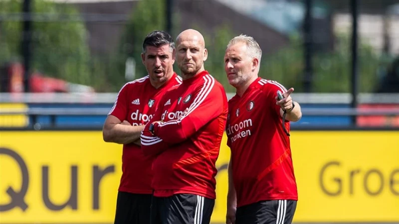 Feyenoord traint één keer open deze week