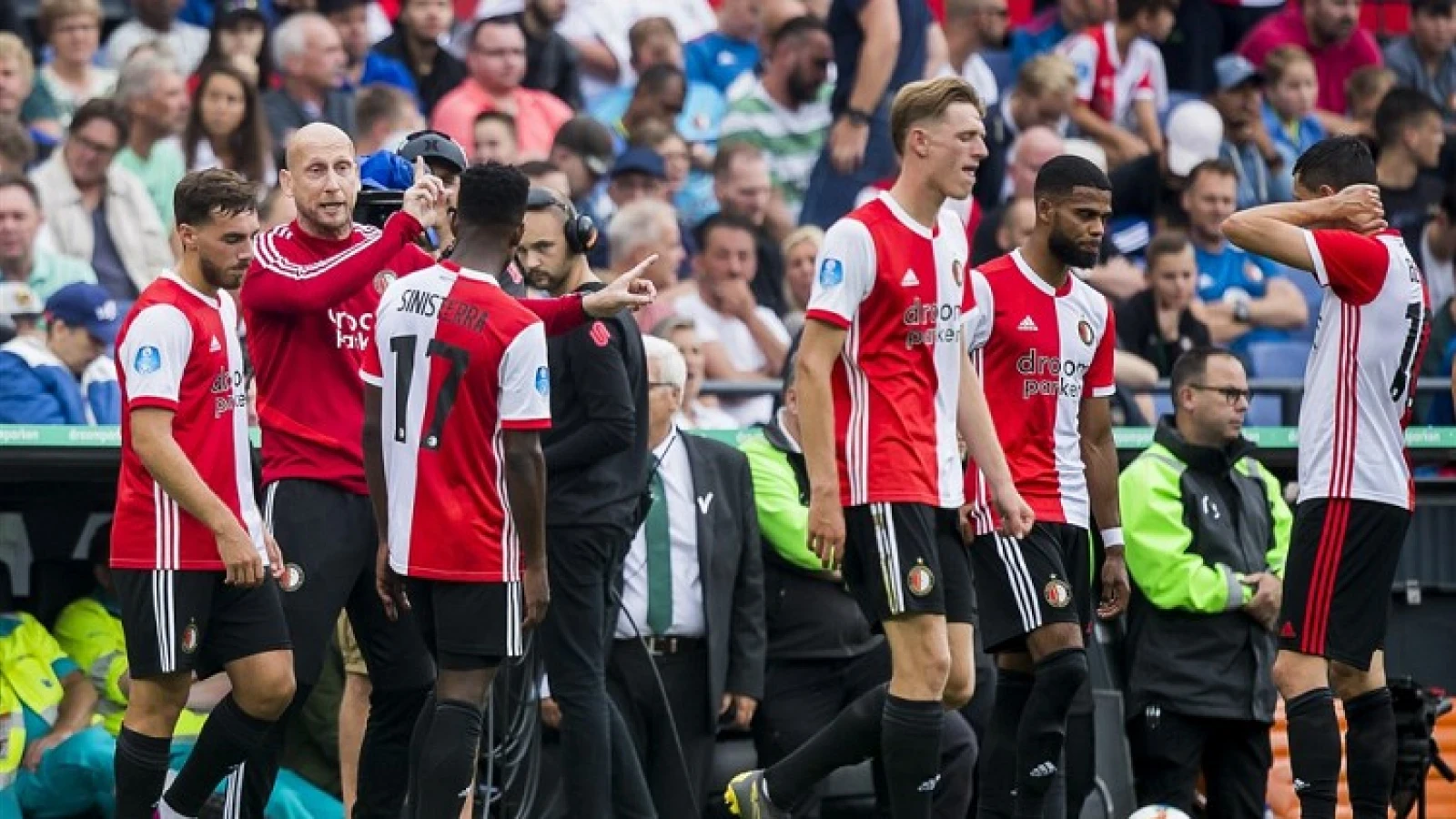 Vermoedelijke opstelling: 'Feyenoord met eigen opgeleid middenveld'
