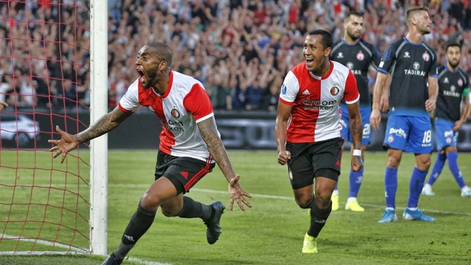Sterk Feyenoord wint gemakkelijk van Hapoel Beer Sjeva