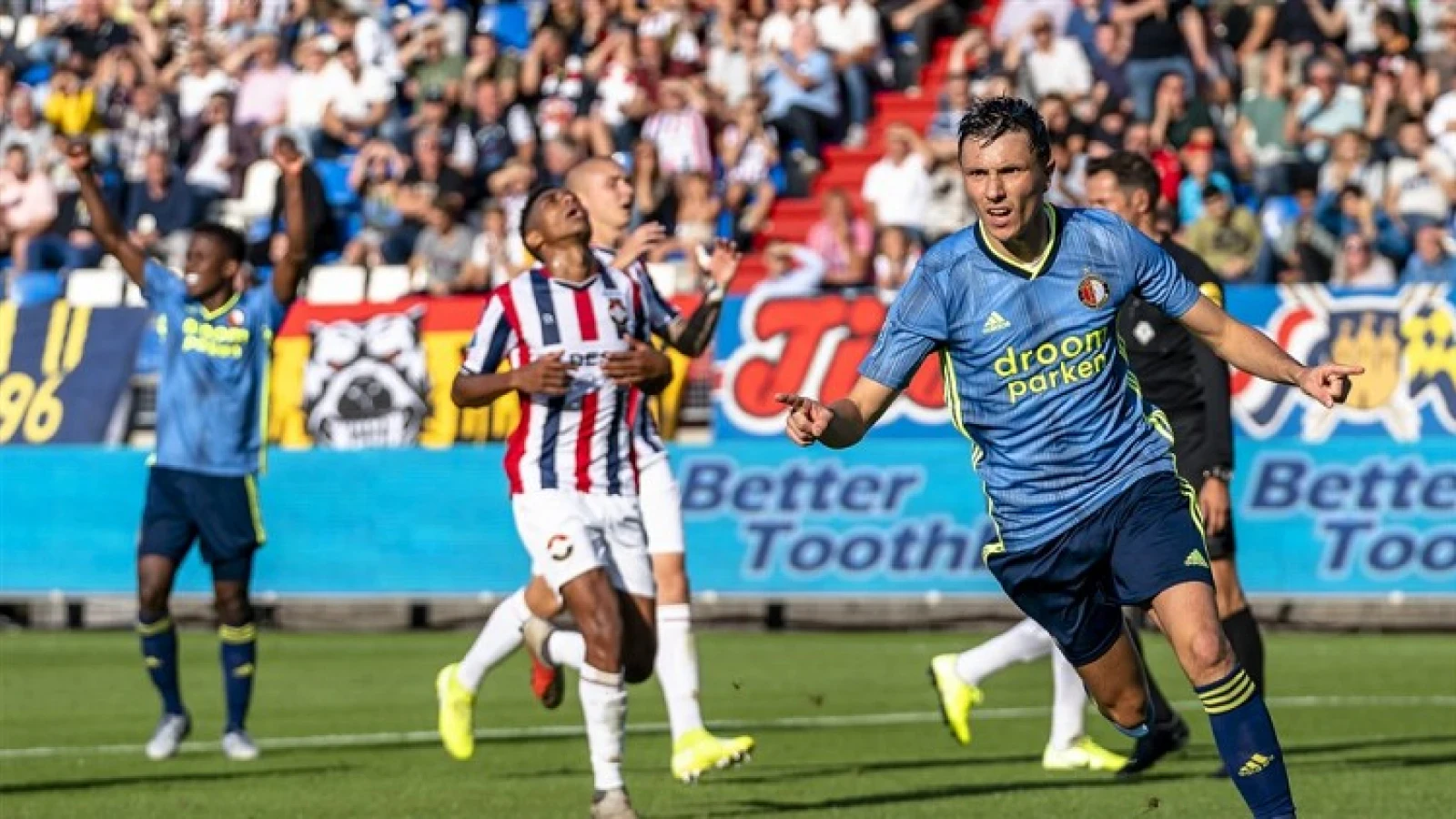 Feyenoord boekt eerste zege van seizoen in Eredivisie na winst in Tilburg