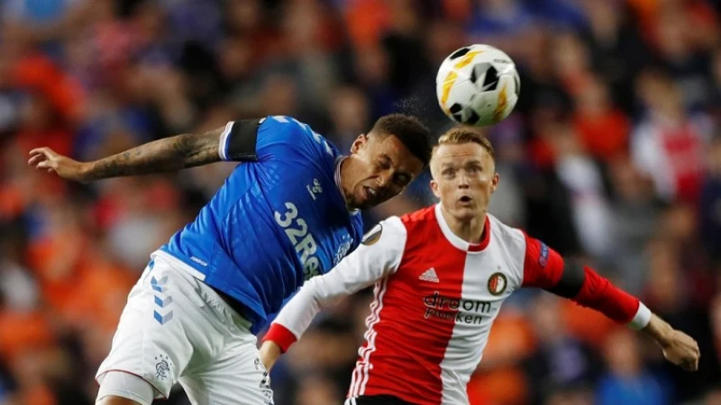 Feyenoord verliest nipt van Rangers FC