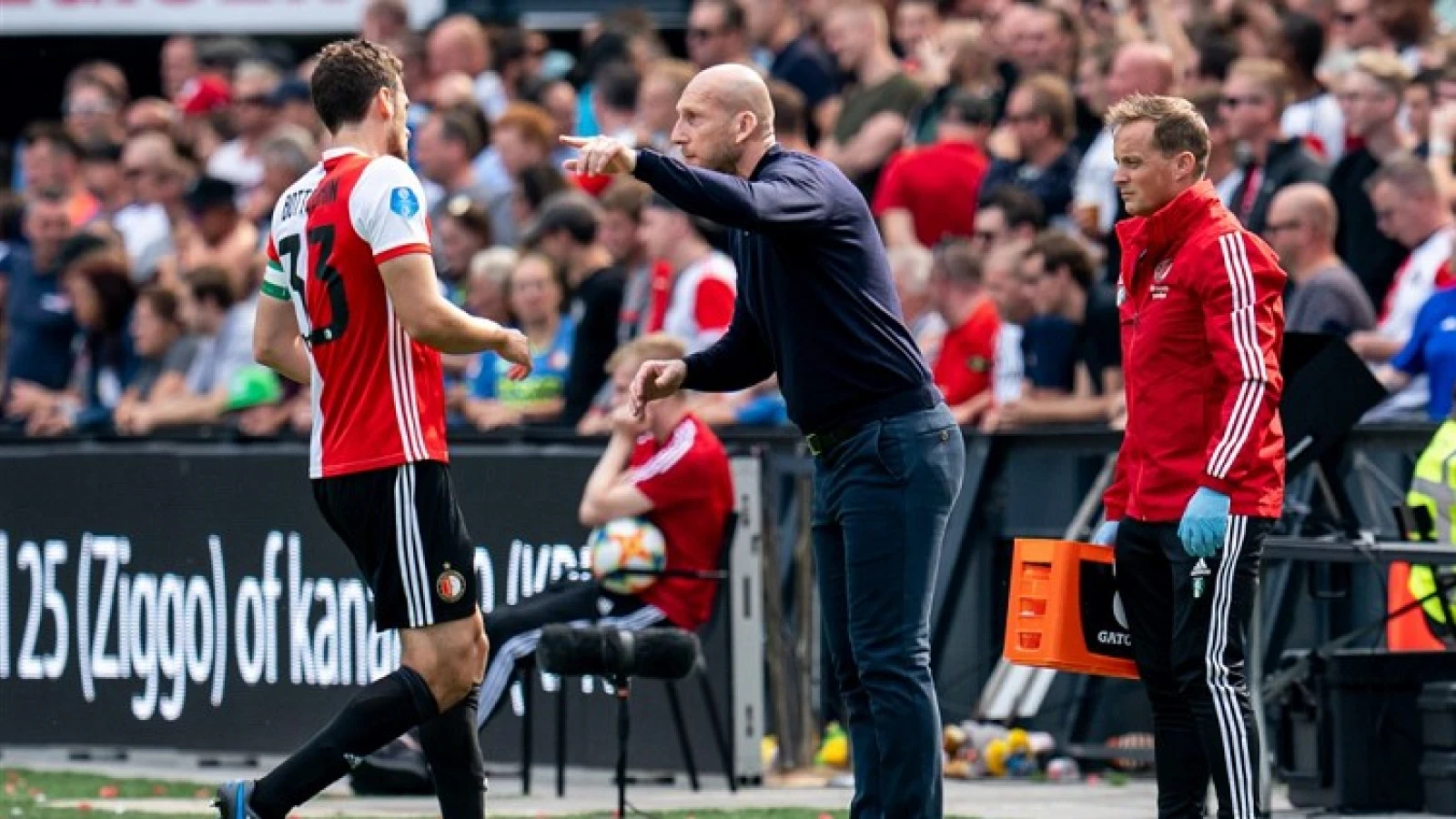 Stam: 'Wij maken de keuze voor Eric en Edgar en op dit moment vullen zij het goed in'