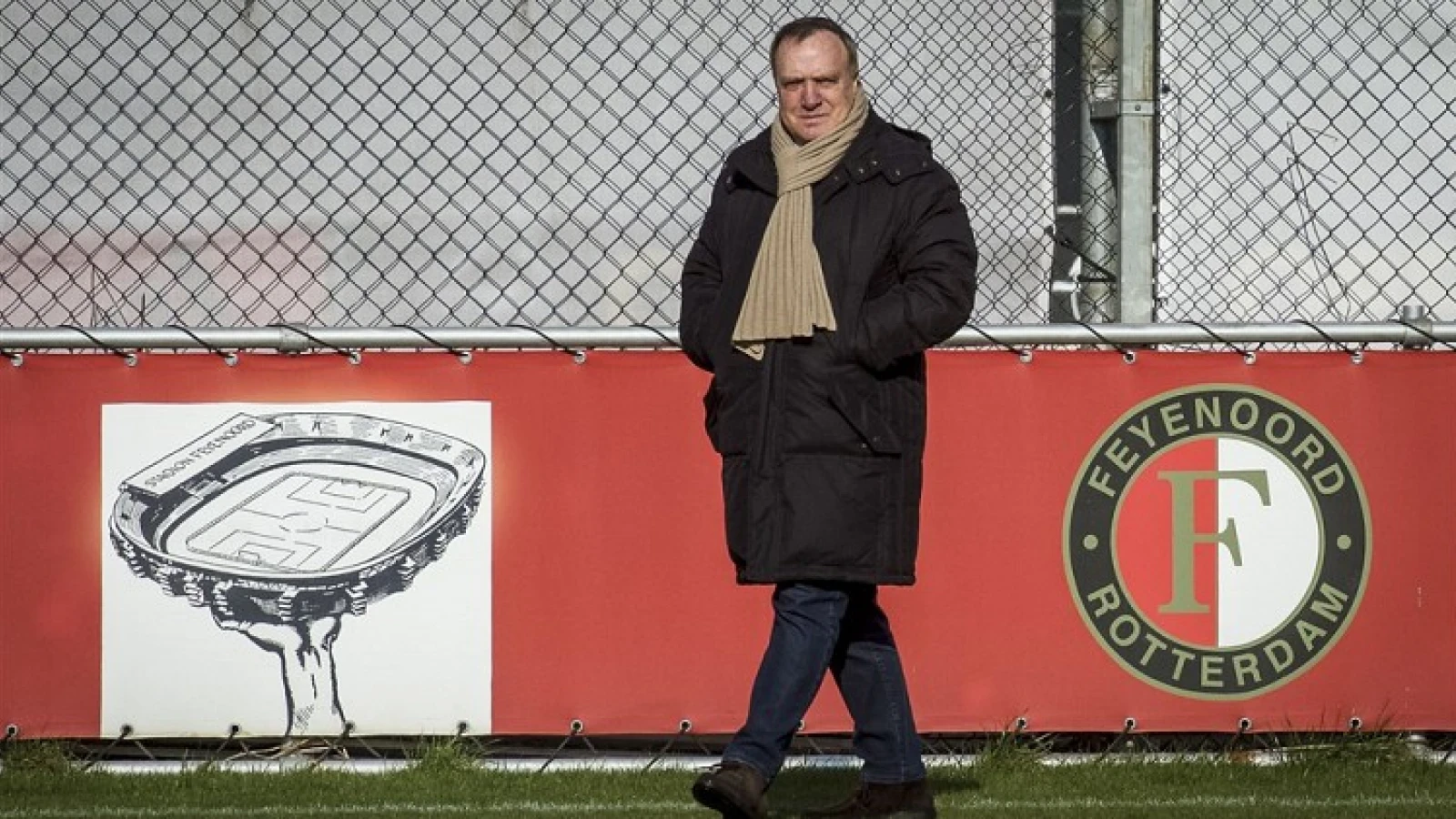 Feyenoord traint donderdag voor het eerst met Dick Advocaat