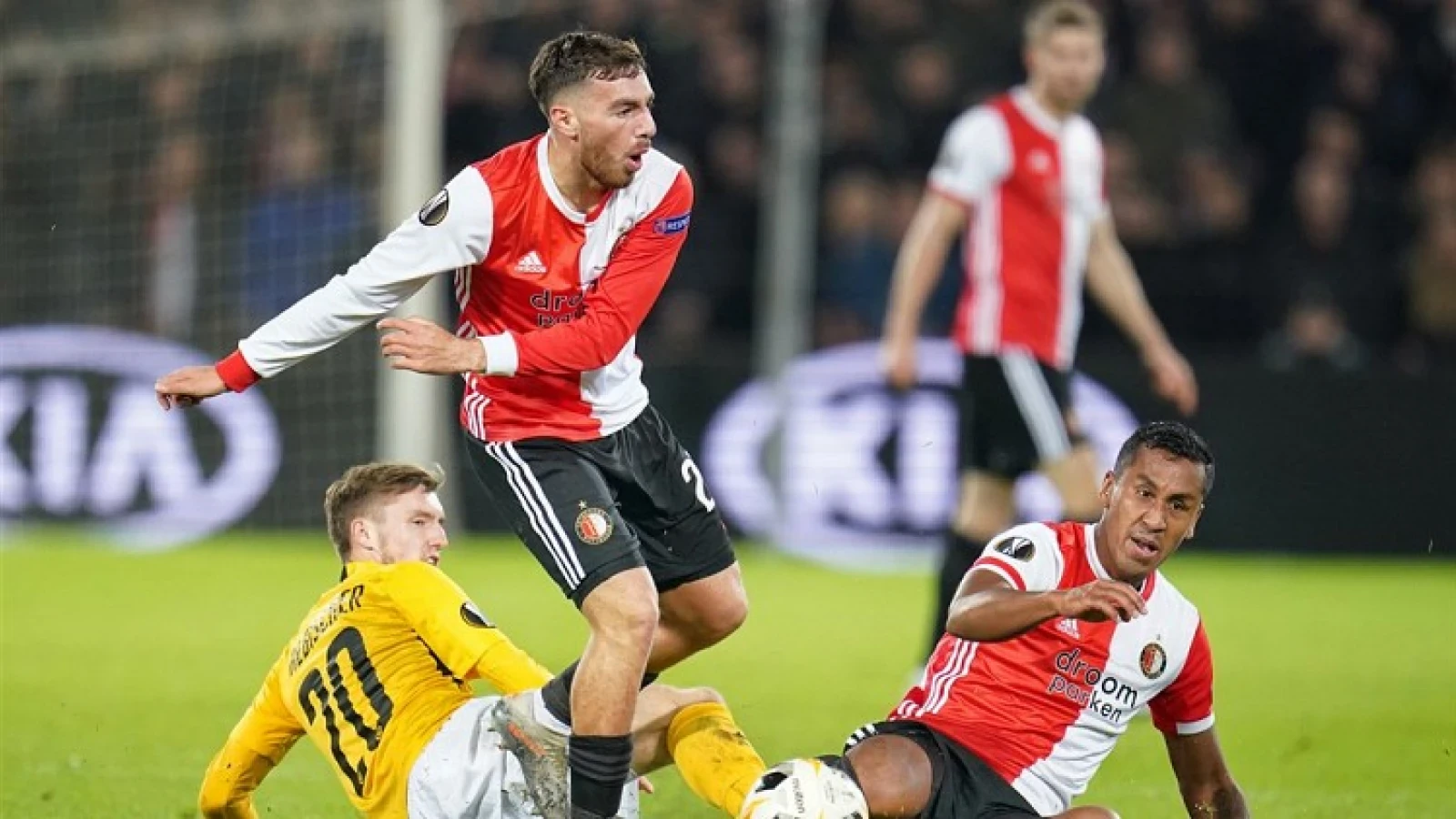 Feyenoord speelt in De Kuip gelijk tegen BSC Young Boys