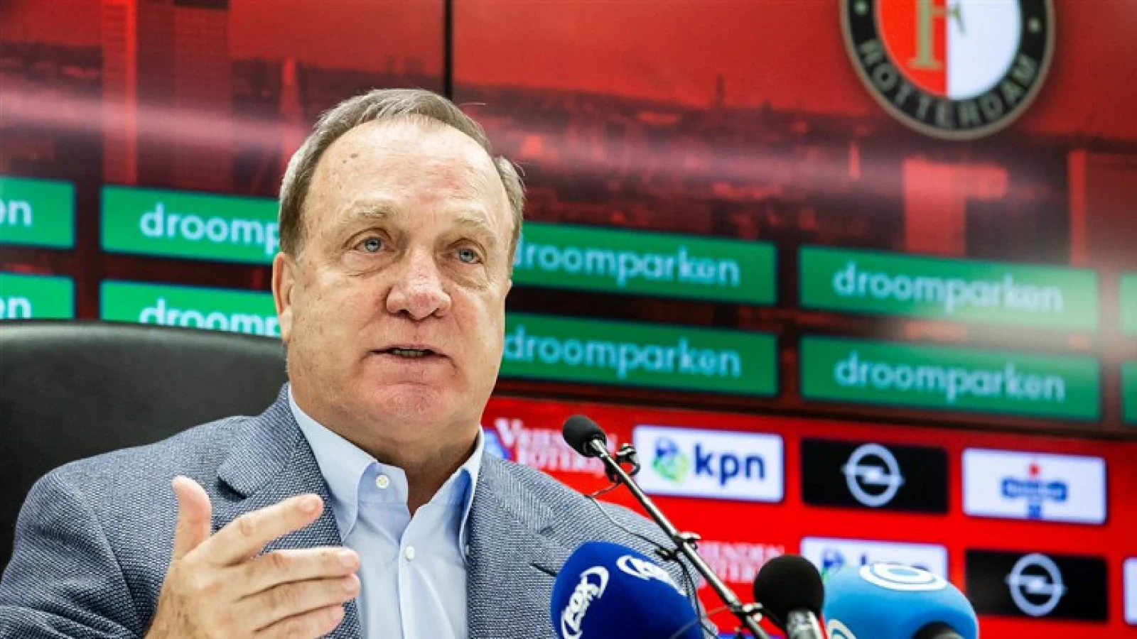 LIVE | Persconferentie Dick Advocaat in aanloop naar wedstrijd tegen Rangers FC | Einde persconferentie