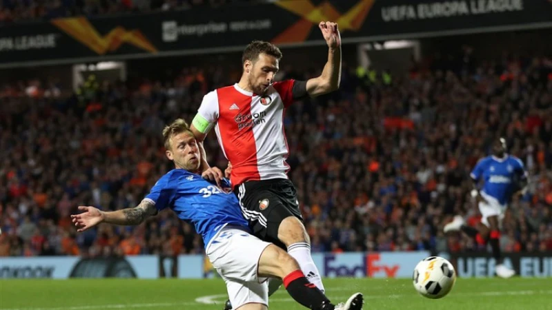 Wedstrijd tussen Feyenoord en Rangers FC live op open net