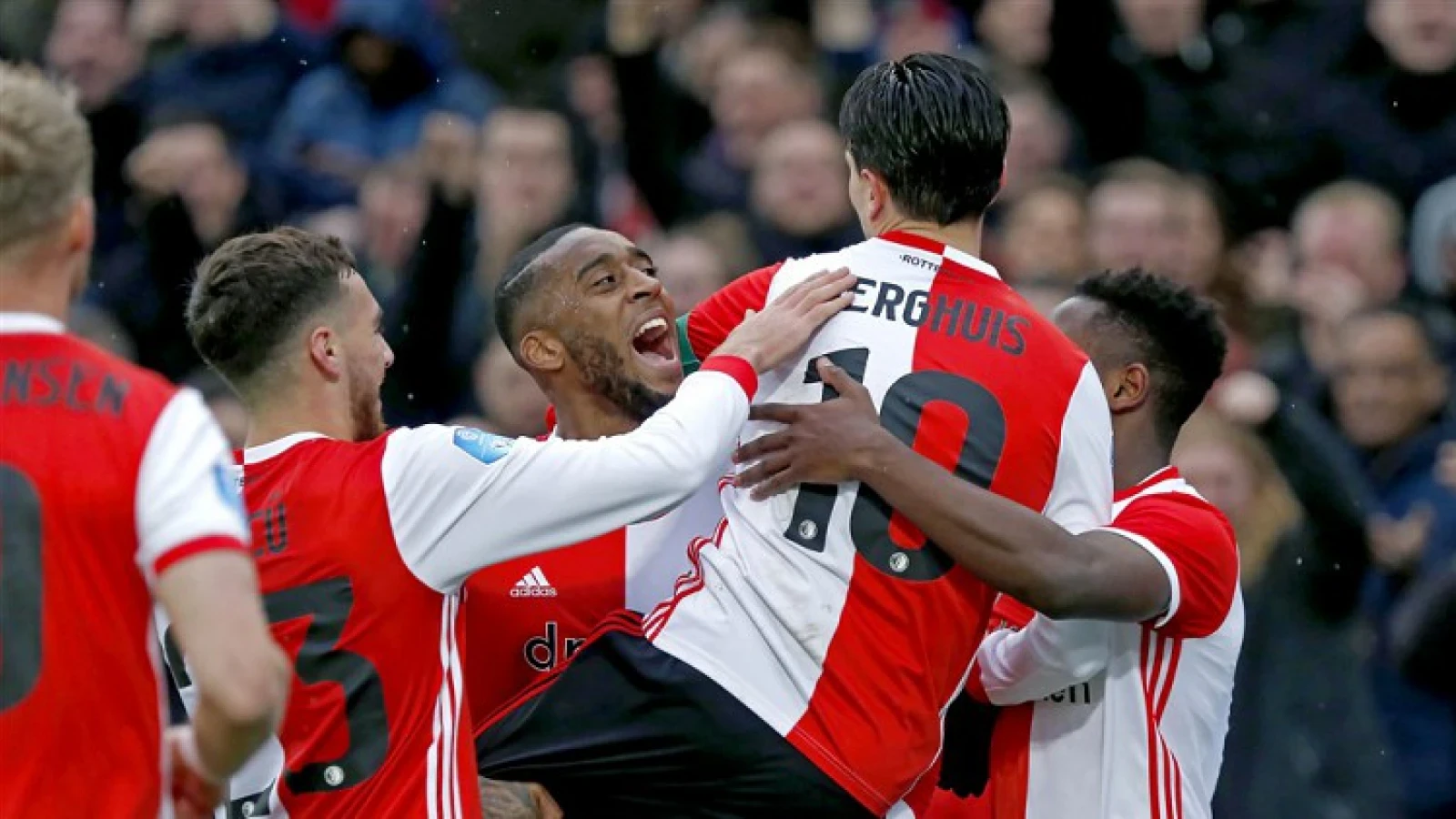 STAND | Feyenoord op plek zes na winst op PSV