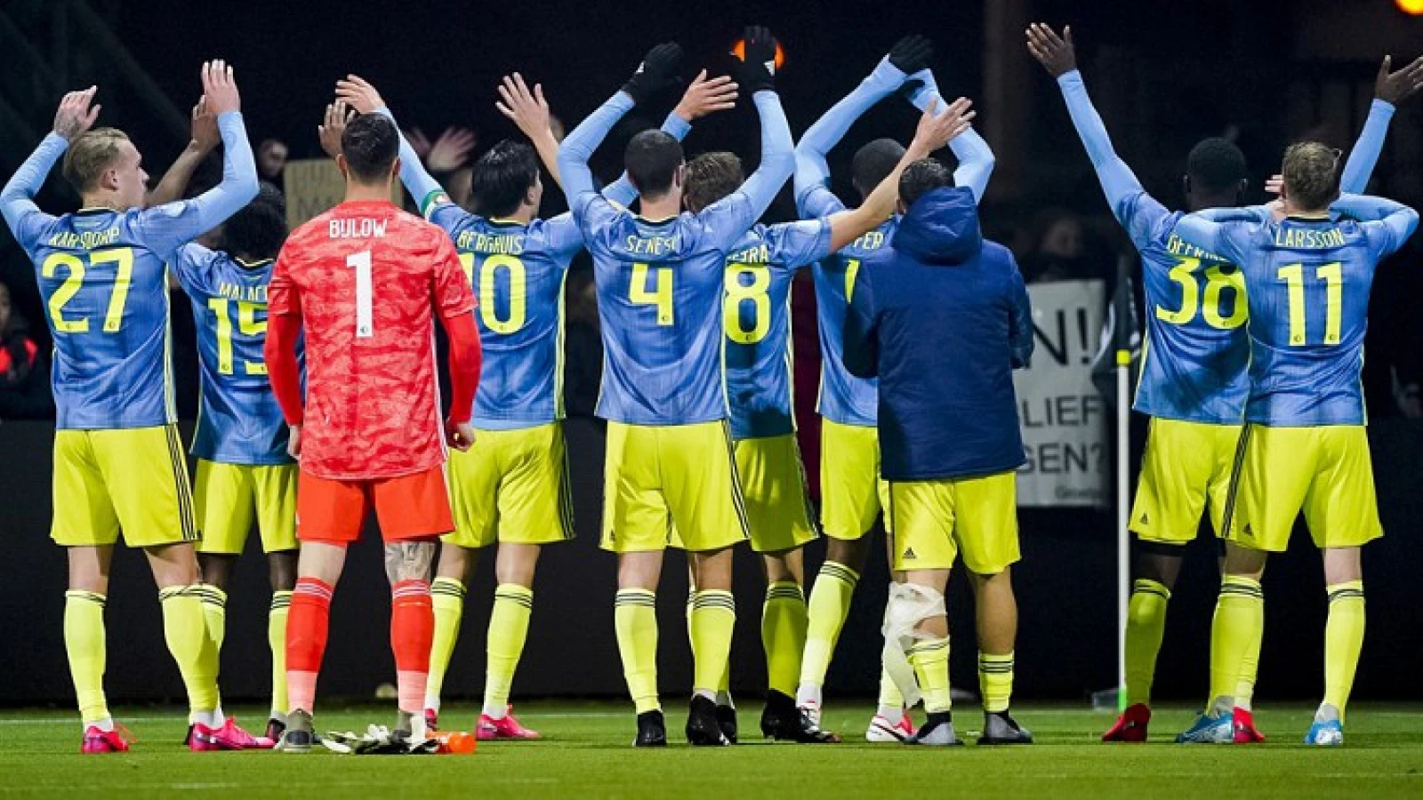 STAND | Feyenoord doet goede zaken en stijgt naar plek drie