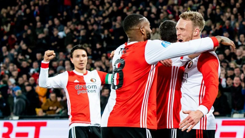 Feyenoord zonder te sprankelen naar overwinning op FC Emmen
