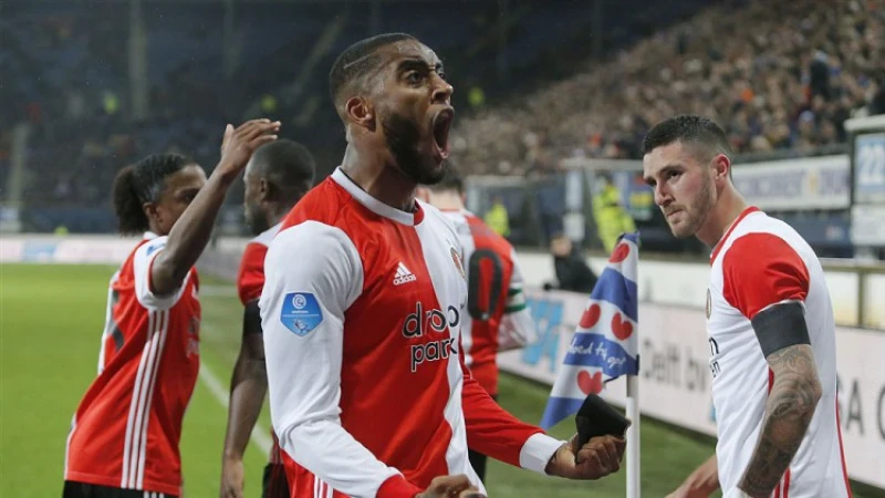 Feyenoord wint van sc Heerenveen en bereikt halve finale van TOTO KNVB Beker