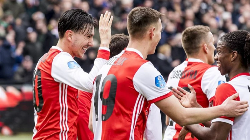 Feyenoord wint na goede eerste helft van Willem II