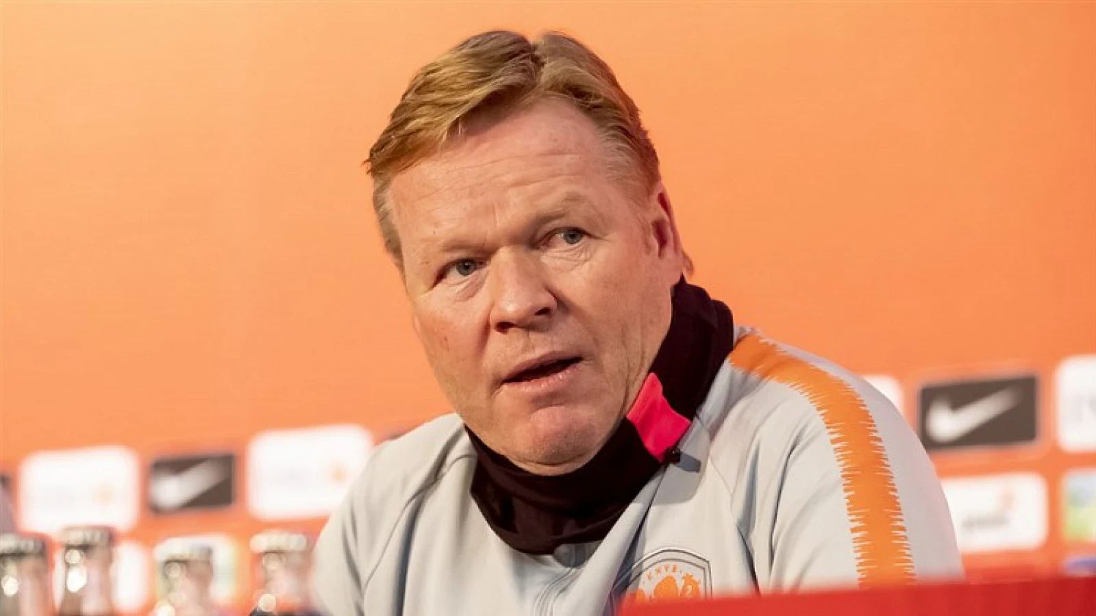 Ronald Koeman: 'Dat was even schrikken, afgelopen weekend'