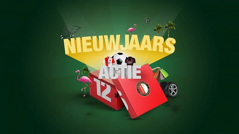 Feyenoord lanceert Nieuwjaarsactie met 12 bijzondere prijzen