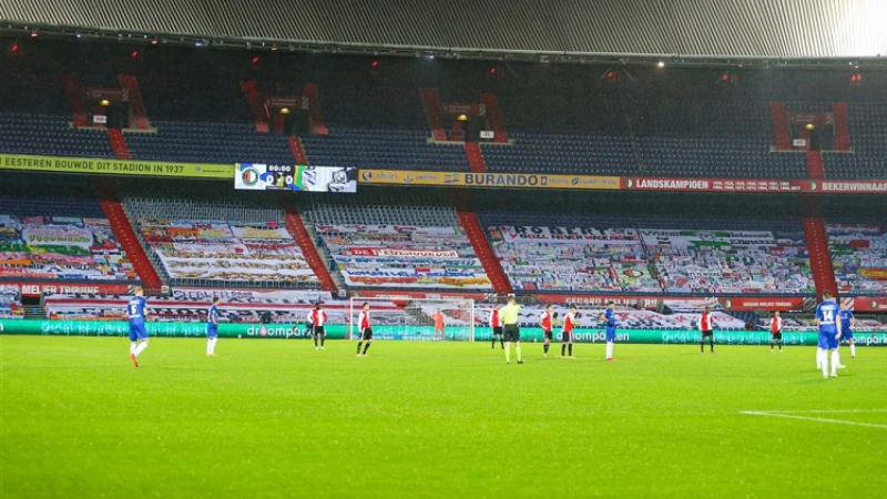 FOTO | Feyenoord plaatst prachtige foto van spandoekenactie