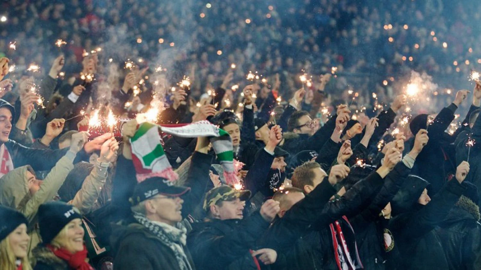'Spelers Feyenoord ruw gewekt door Twente-supporters'