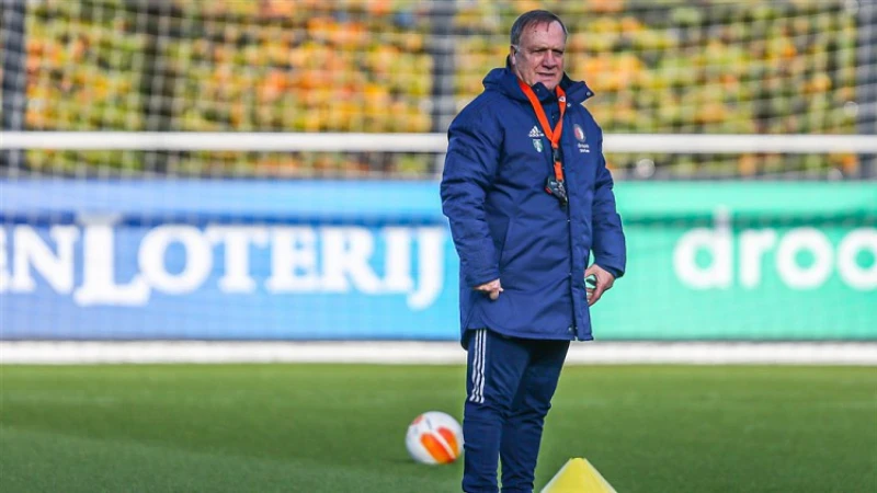 FOTO | Balde traint mee met eerste van Feyenoord