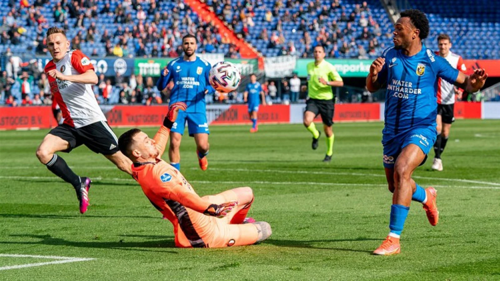 'Als de keeper de beste man van het veld is, zegt dat genoeg'