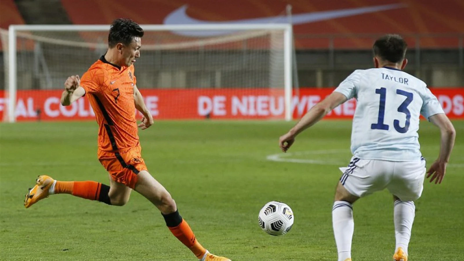 Nederland wint in uitzwaaiwedstrijd van Georgië