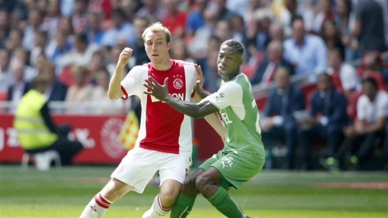 Feyenoord reageert op in elkaar zakken van Eriksen: 'Stay strong' 