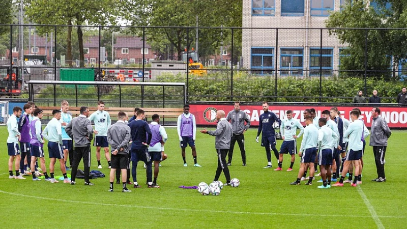 Feyenoord traint nog één keer openbaar voor vertrek naar Zweden