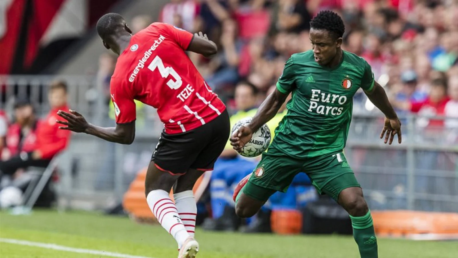 Drie Feyenoorders in elftal van de week