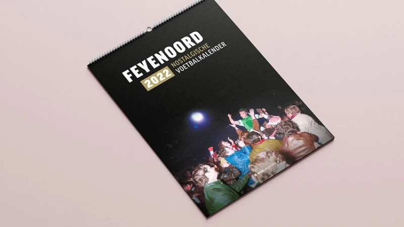 FOTO | Ook voor het jaar 2022 weer gave nostalgische Feyenoord kalender uitgebracht