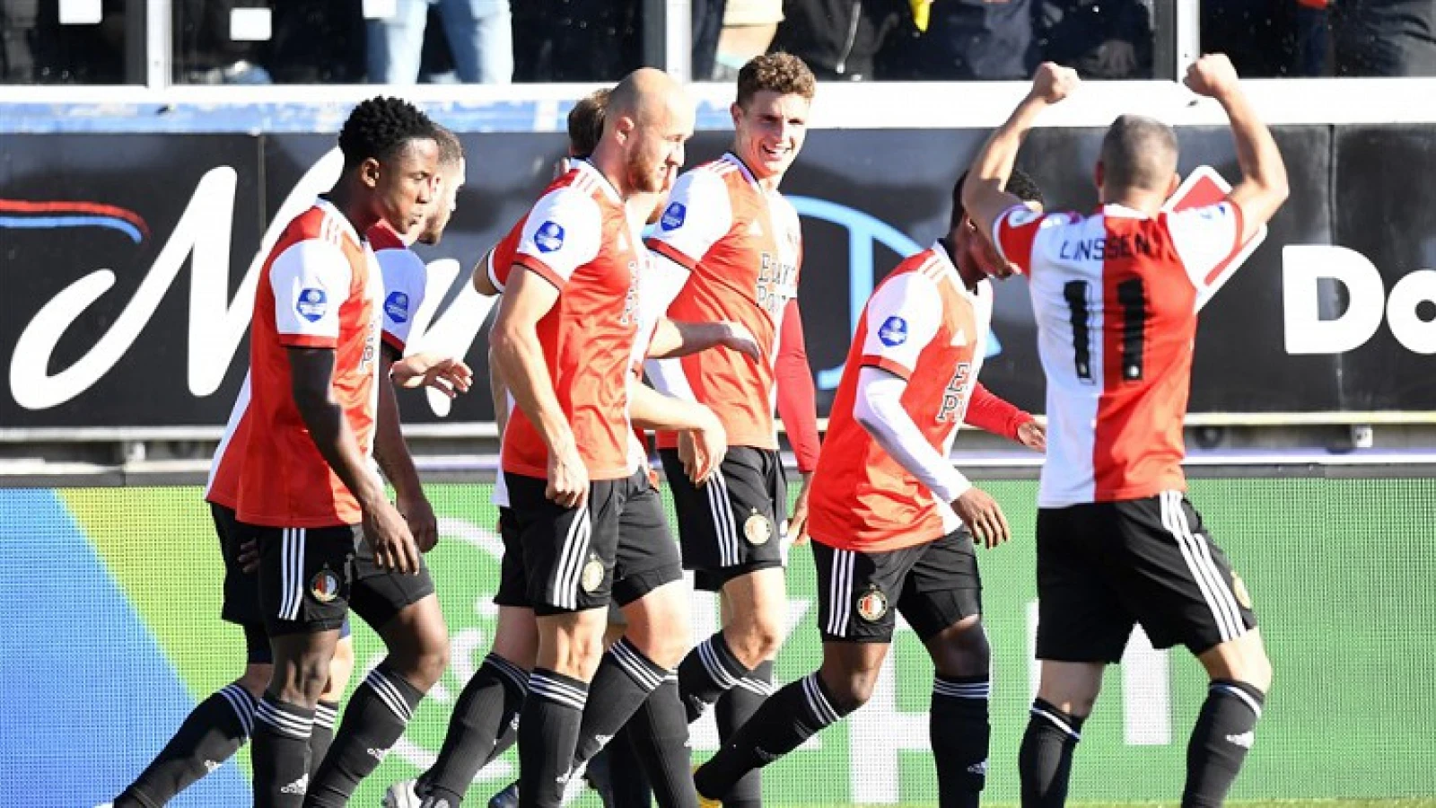 Feyenoord wint nipt van SC Cambuur