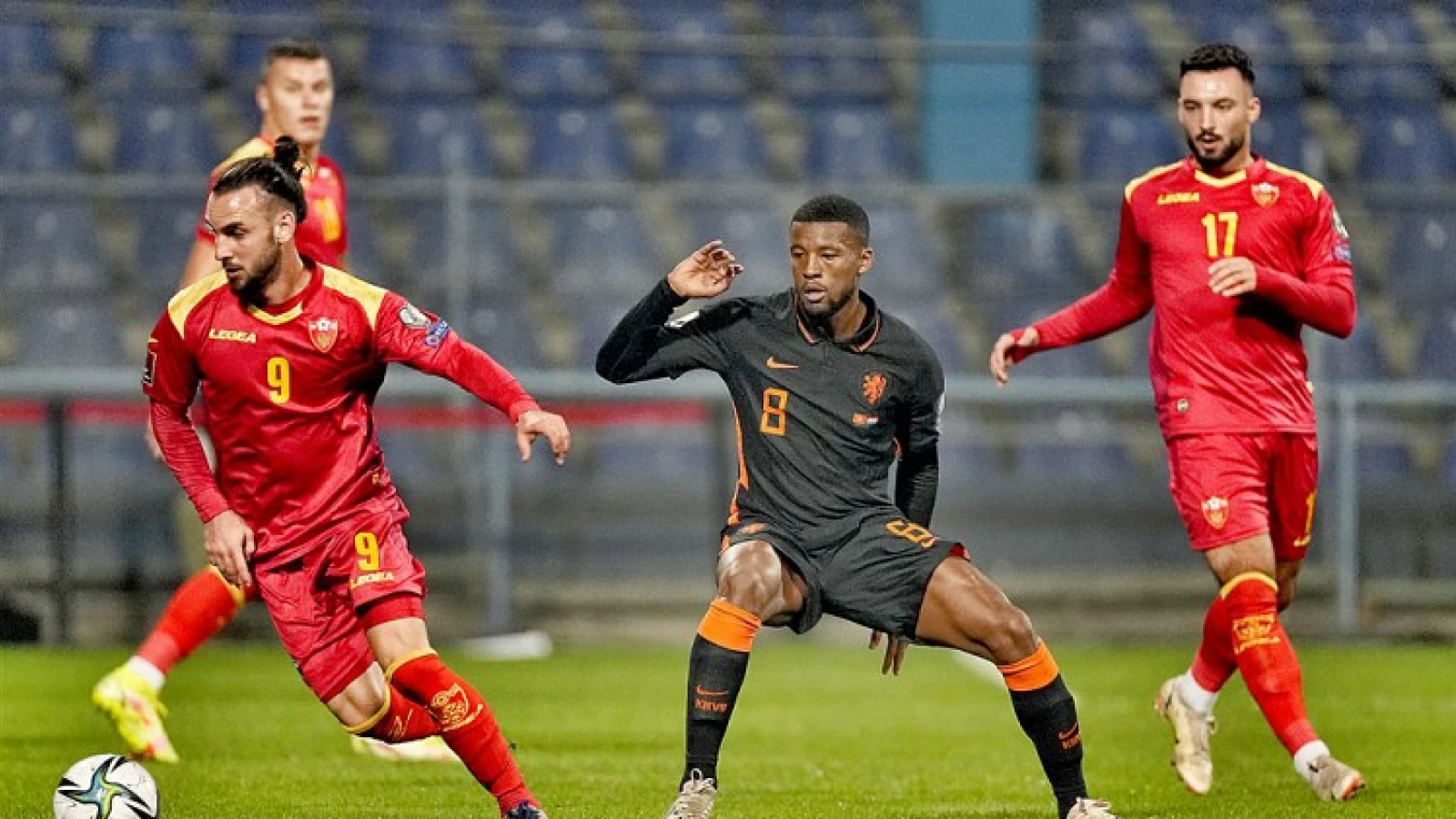 Oranje geeft overwinning uit handen tegen Montenegro en plaatst zich nog niet voor WK